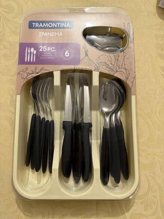 Faqueiro comprado no Espaco Casa