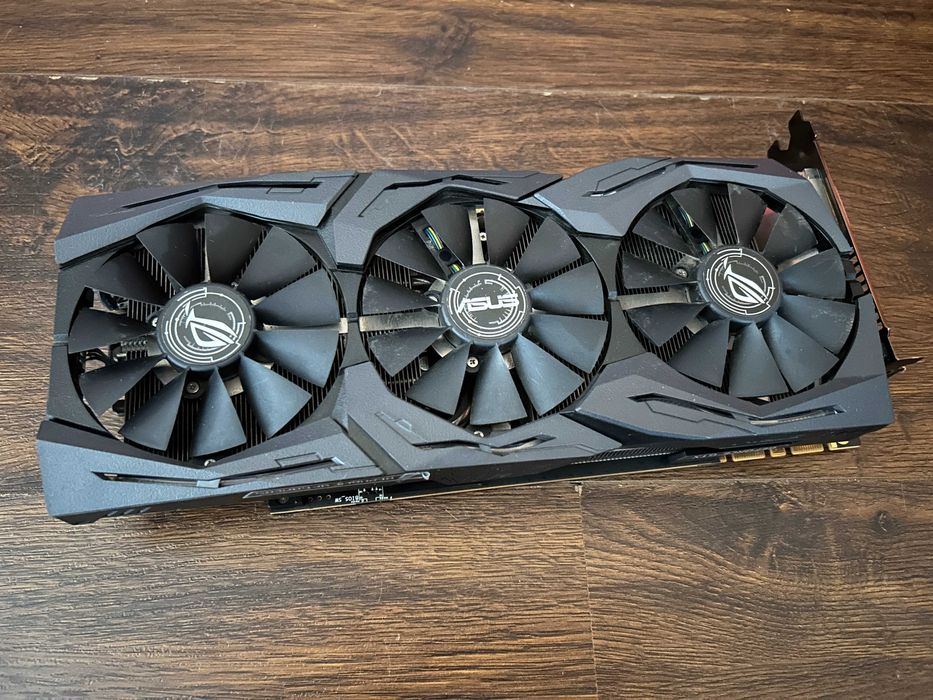Гарантия! Видеокарта NVIDIA GeForce GTX 1080Ti 11GB ASUS STRIX GDDR5X