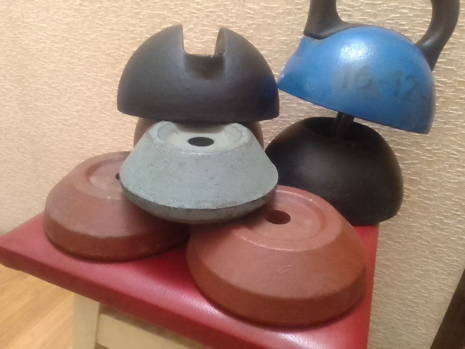 Лучшие Гири, 10 шт, на любой вес и вкус, СССР, 8 и 16 и 24 и другие