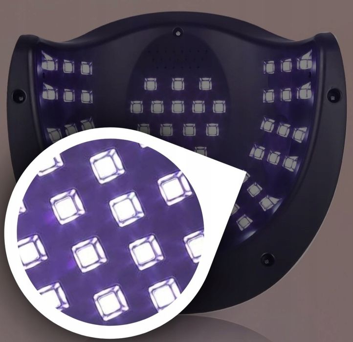 Lampa do paznokci LED UV 220W  hybryda żele SUN T5 MAX