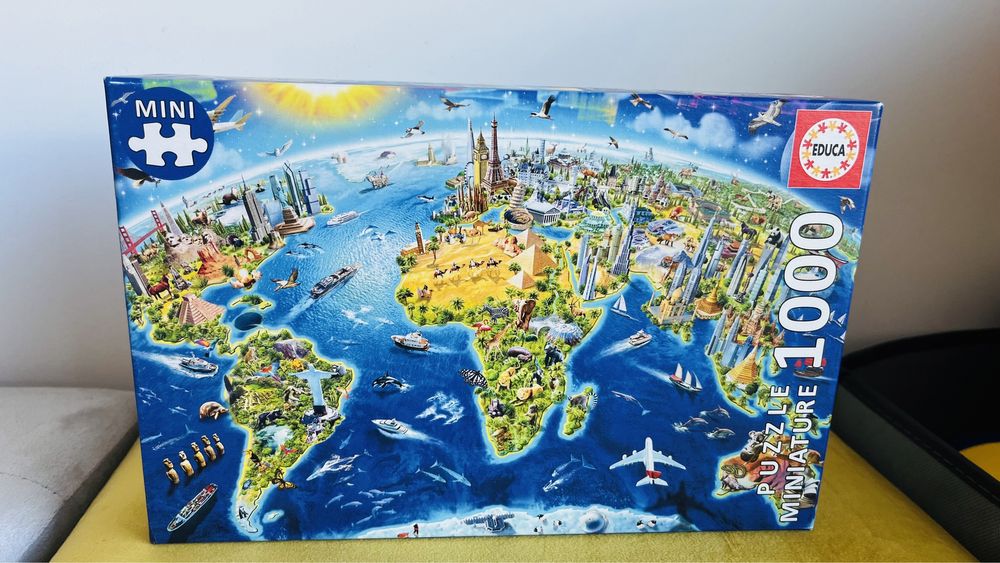 Puzzle 1000 peças mini