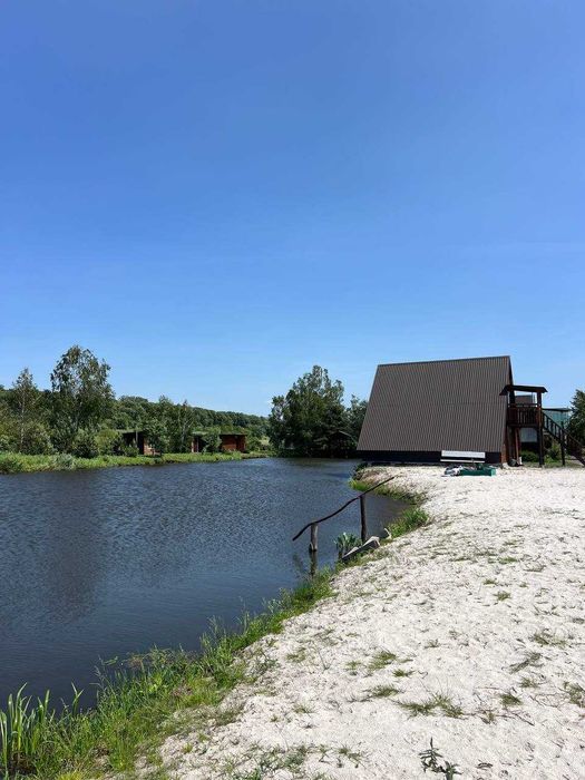 Продаж земельної ділянки 115сот з відпочинковим комплексом, с. Вовчухи