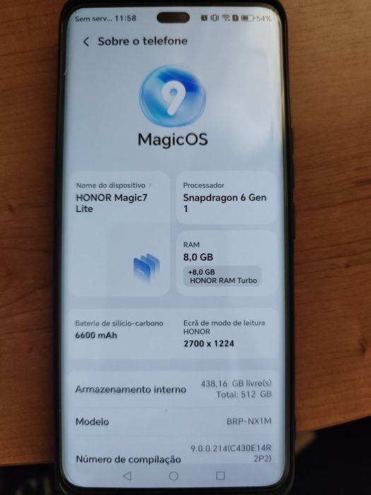 Honor Magic 7 lite 512 gb