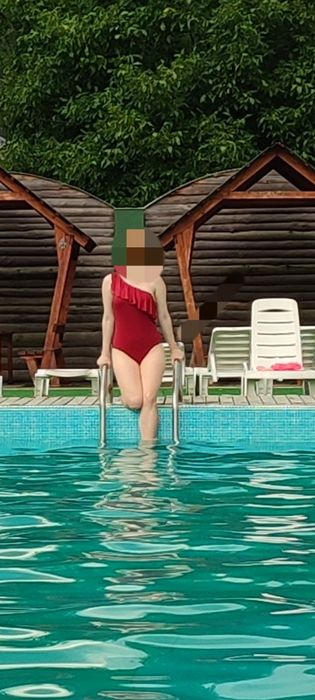 Купальник Oysho 322116 червоний