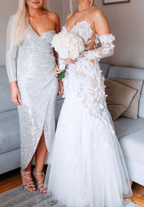 Suknia ślubna krój rybka/syrenka