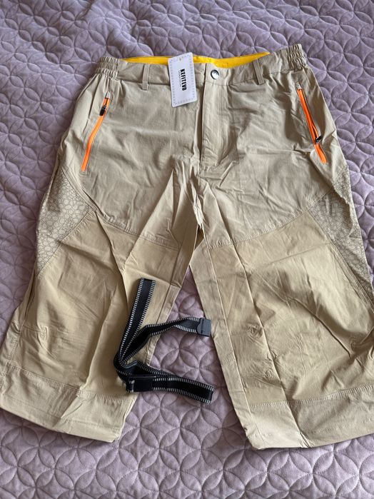 Spodnie trekkingowe męskie 3/4 XL khaki