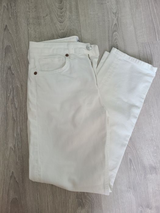 Белые джинсы Zara, 38 размер
