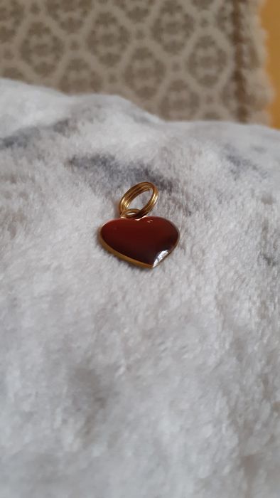 Zawieszka wisiorek serce heart red czerwone