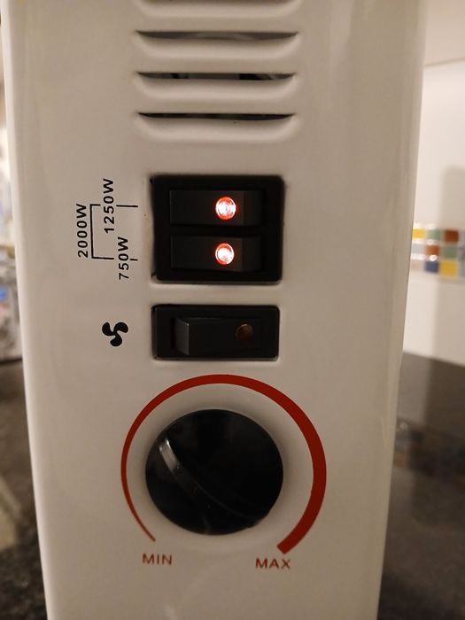 Aquecedor/ convector Tristar novo