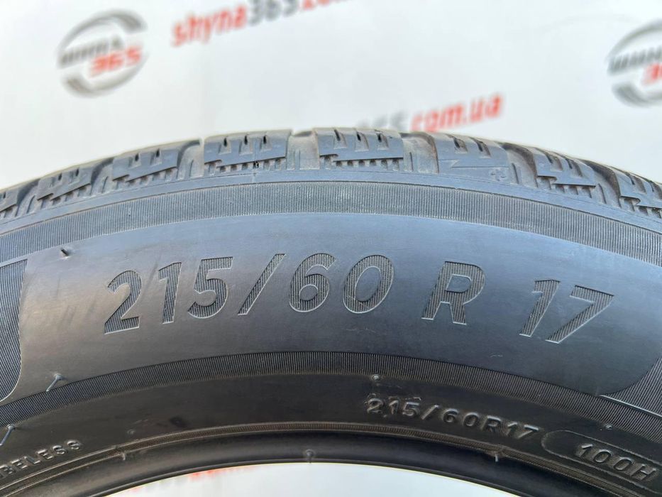 215/60 r17 michelin alpin 6 6mm шини бу зима
