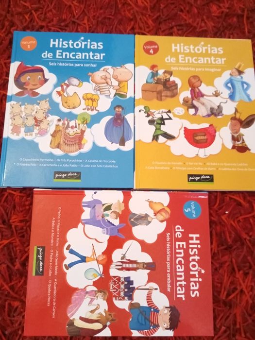 Livros infantis vários