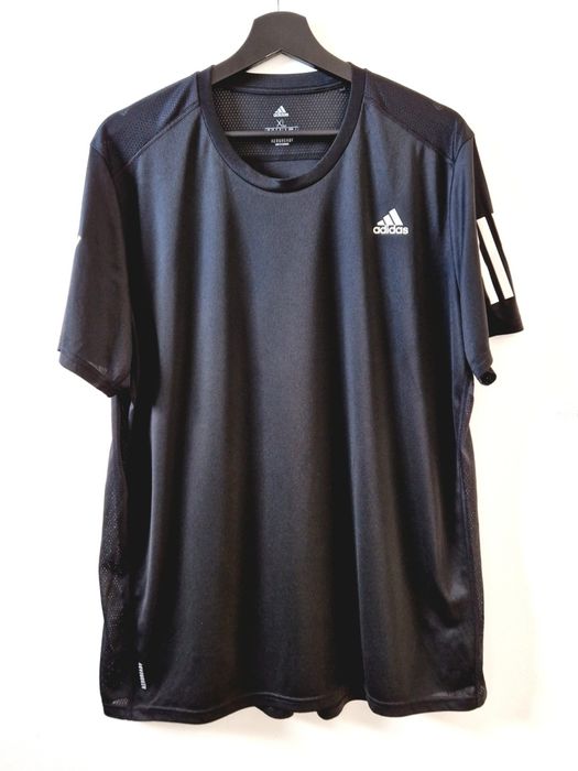 Koszulka męska Adidas XL sportowa czarna do biegania Adidas Climacool DX1312