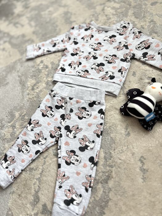 Флісовий костюм 68-74 розмір 6-9 місяців Disney baby Mickey Mouse