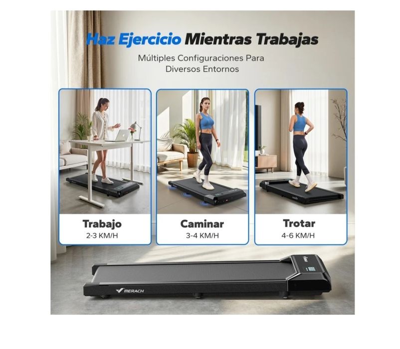 Passadeira de Corrida Merach 3 em 1