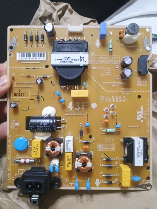 Lgp43DJ-17F1 eax67264001 lgp43liu-16ch1 eax66883501