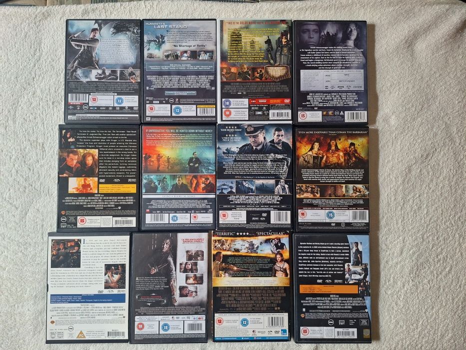 Dvds importados raros vários títulos titulos