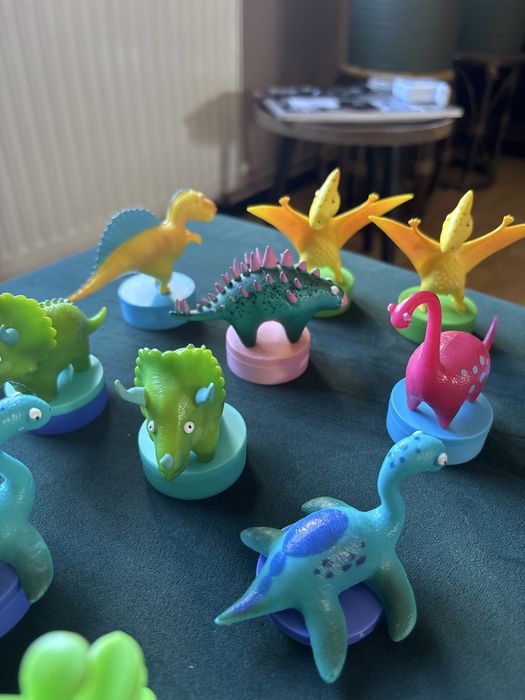 Dinozaury pieczątki