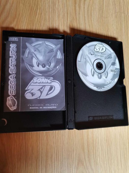 Jogo Sonic 3D sega saturn CD