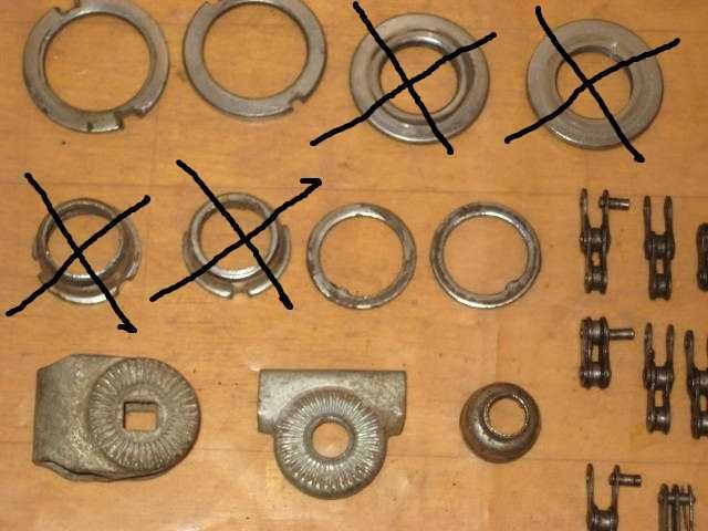 Запчастини до велосипедів  (СРСР )