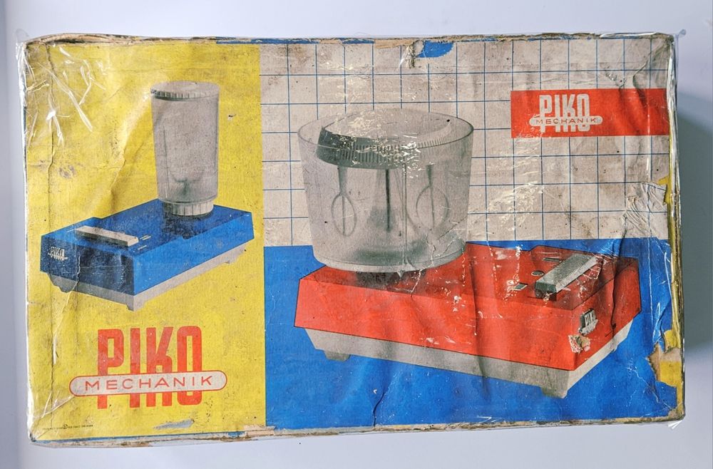Piko Mechanik DDR - zabawkowy mikser z czasów PRL