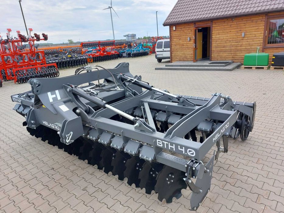 Brona Talerzowa Hydraulicznie Składna GRANO-SYSTEM AGRONA 4m 4.5m 5m