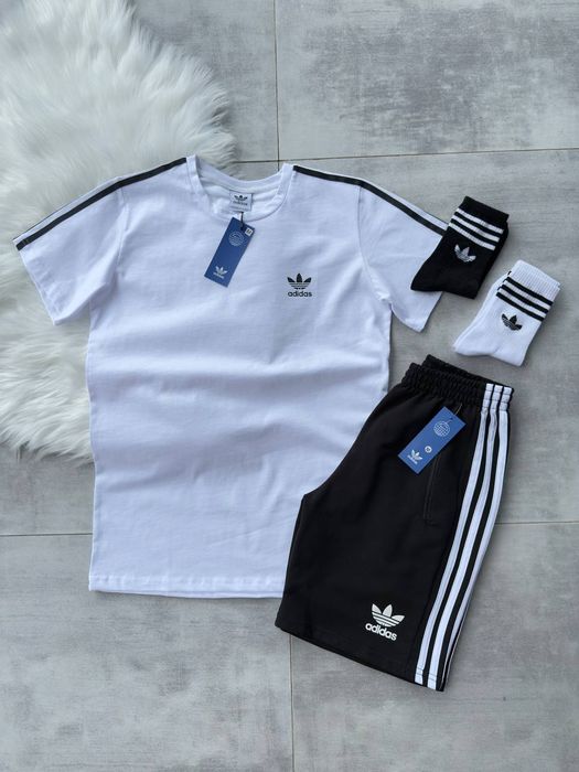 Костюм Адідас | футболка та шорти Adidas + подарунок