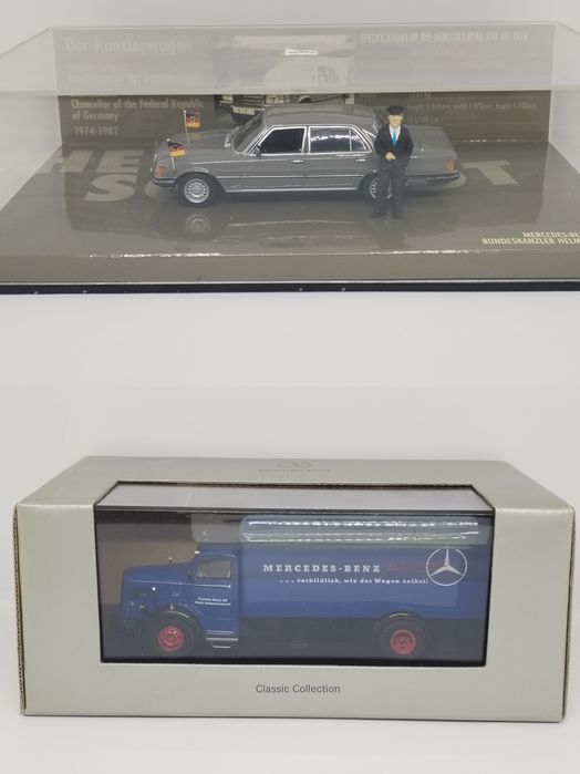 Колекційні масштабні моделі Mercedes 1:43