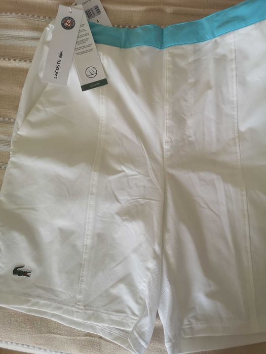 Lacoste Roland Garros Paris, nowe spodenki Tenis roz.M jak Nike