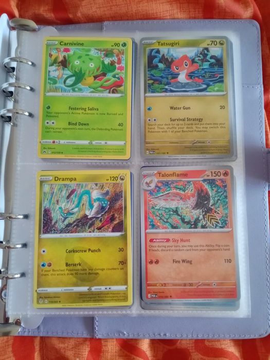 Cartas Pokémon para troca