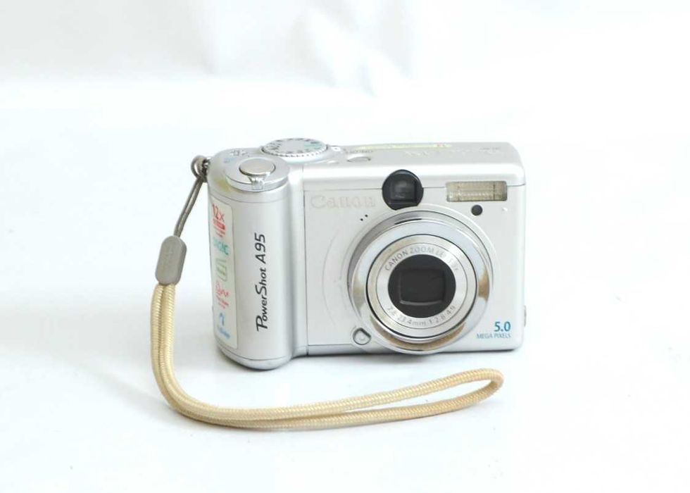 Canon PowerShot A95 máquina fotográfica digital vintage