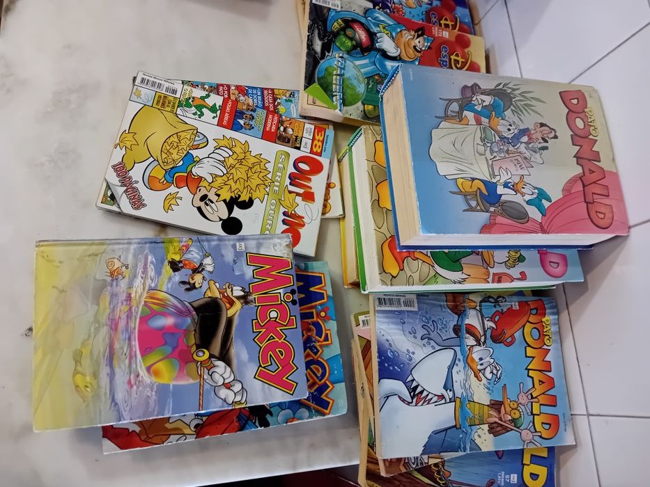 Conjunto de 53 Livros Banda Desenhada Disney