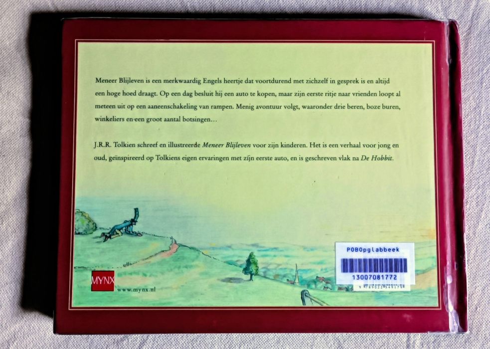 Meneer Blijleven / Mr Bliss, de JRR Tolkien