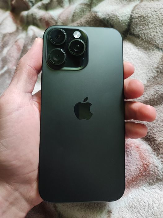 Телефон Iphone 16 pro max 256gb фіз сім black titanum