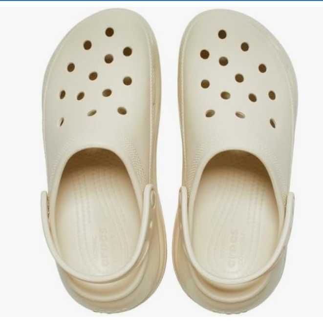 Женские Кроксы на платформе Сабо Crocs Mega Crush W8, W9 Оригінал США