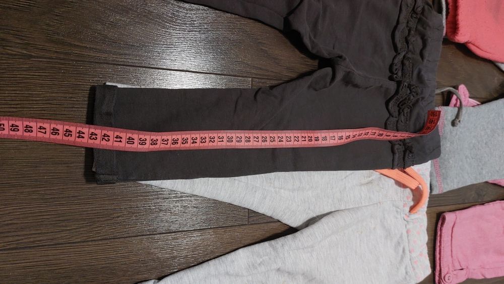 Spodnie komplet set 98 dziewczęce