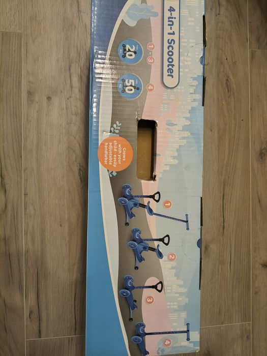 Rowerek 4w1 hulajnoga scooter