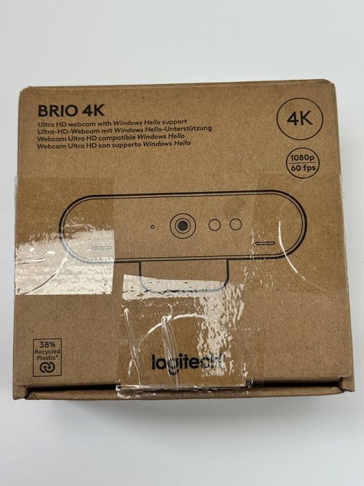 Веб-камера Logitech Brio 4K Graphite (960-001746)