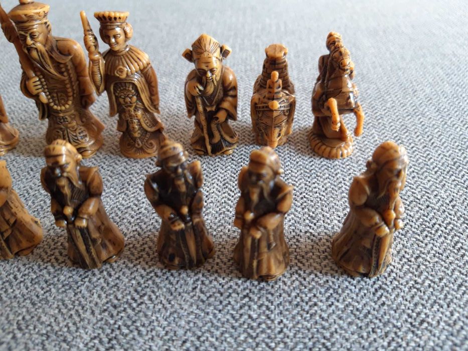 Peças de xadrez tema "China imperial"