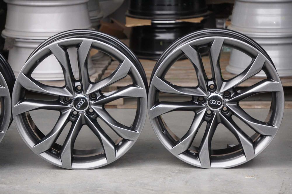 Alufelgi oryginał Audi 5x112 9Jx20 et45 cb57,1mm grafitowy polysk