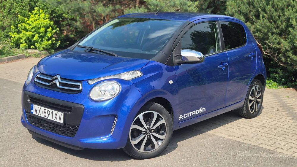 Citroën C1 5D Automat Radio 7Cali  Kamera Cofania Keylessgo Pełne