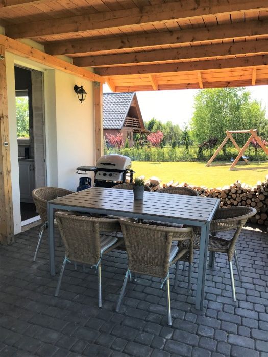 Kaszuby domki z własnym ogrodem! Jezioro, morze, las. Wakacje z psem