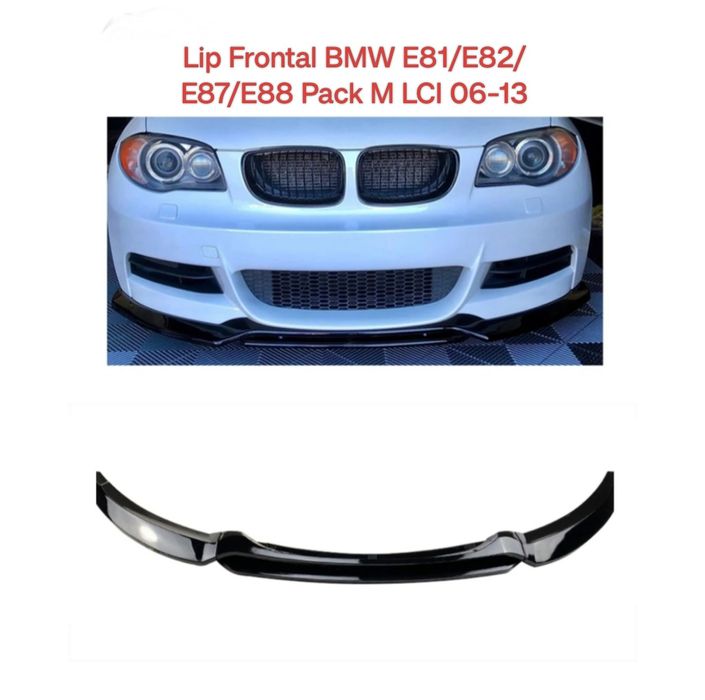 Lip Lábio Frontal BMW E81/E82/E87/E88 Pack M
