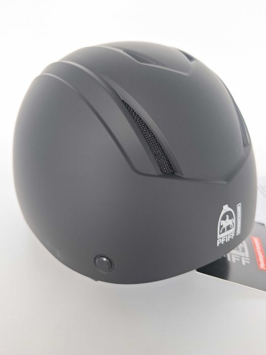 Kask jeździecki toczek Pfiff Reithelm Protection X Black S 52-56cm
