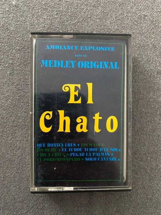 Cassete Vintage – El Chato – Medley Original (1987, MVM Portugal)