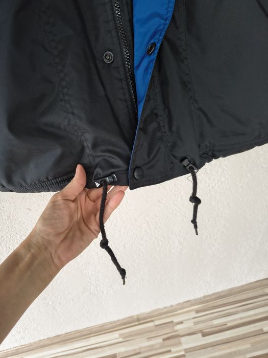 Kurtka męska Adidas,  czarno-niebieska, XL/XXL