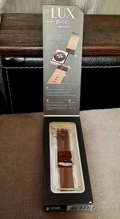 Люксовий шкіряний ремінець X-doria Lux Band Brown Leather X-Cite