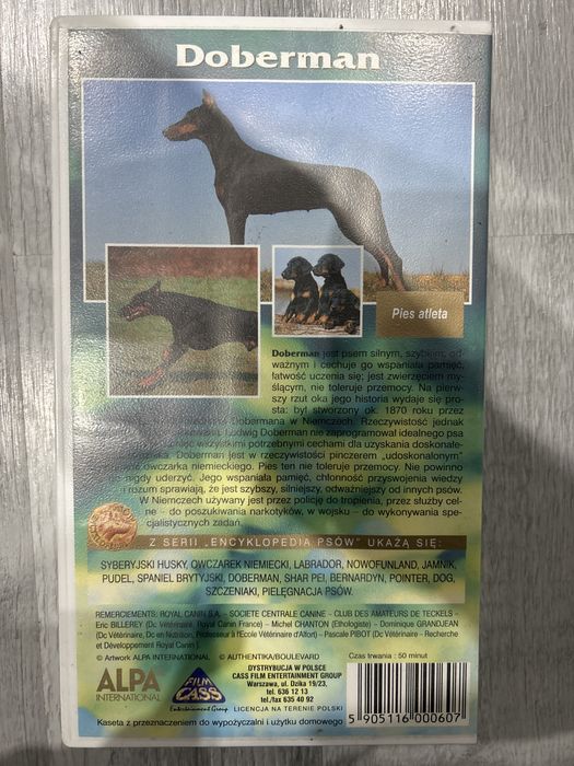 Kaseta VHS Doberman