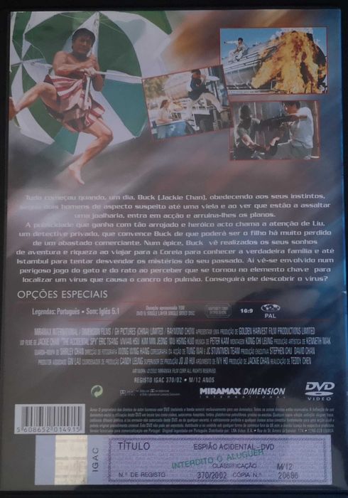 DVD "O espião acidental"