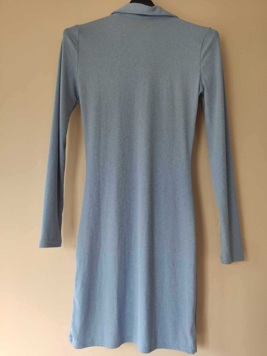 Niebieska sukienka damska H&M