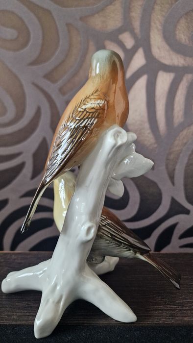 Karl ENS figurka ptaszki z porcelany